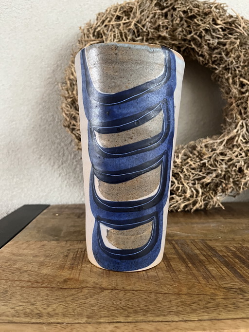 Original Craft Volendam vase - ' 50/'60 - hand-decorated