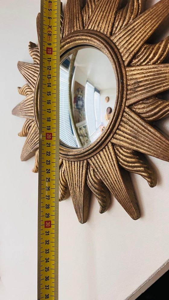 Image 1 of Set Sunburst orologio specchio globo specchio