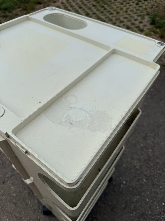 Image 1 of Vintage XL Boby Trolley by Joe Colombo – Cream White, 1970s
