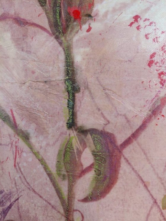 Image 1 of 'Florage' Mixed-Media-Collage von Teis Albers