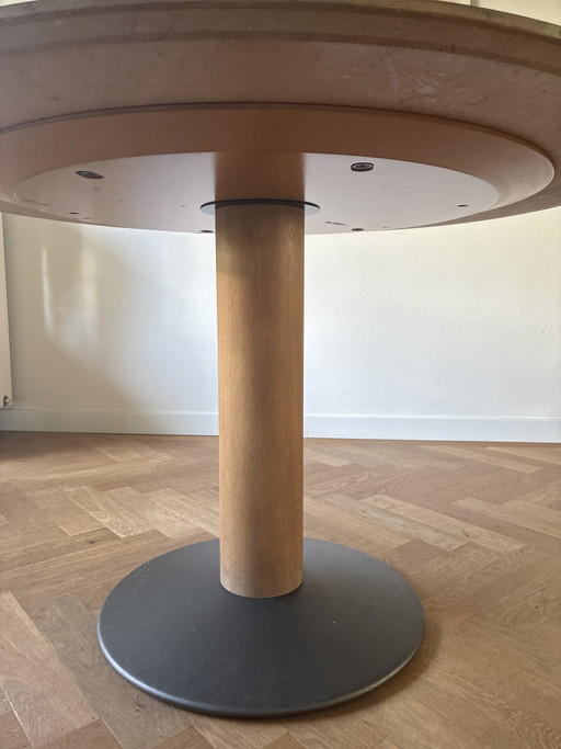 Arco Leaf Duramas Round 120 cm Oak Natural – eettafels, Metal, Wood (photo 2 of 6)