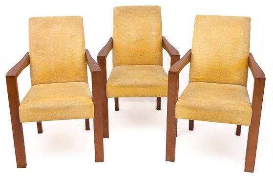 Image 1 of 6 fauteuils bridge par Hugues Chevalier 