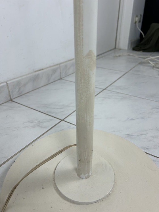 Image 1 of Vintage vloerlamp bubbel glas 