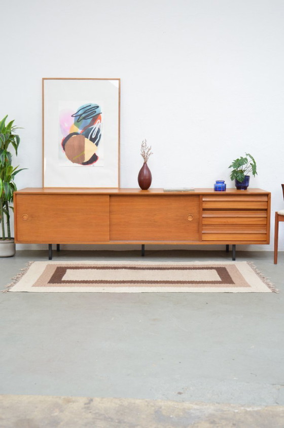 Image 1 of Vintage lowboard, sideboard, TV cabinet, chest of drawers, mid-century 1960s