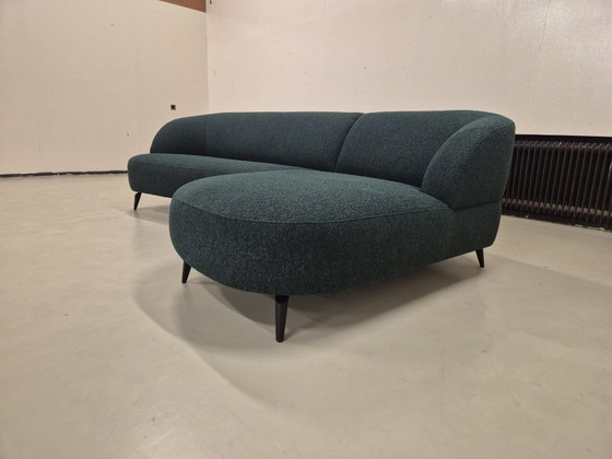 Image 1 of 30% SHOWROOM OUTLET - Montel Snake - Corner Sofa - Green - Organic