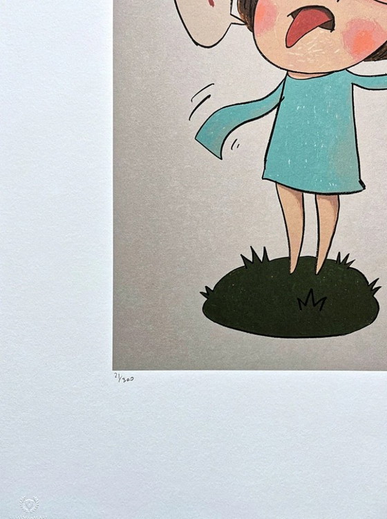 Image 1 of D'après Nara Yoshitomo, Beh, années 1990, lithographie en édition limitée