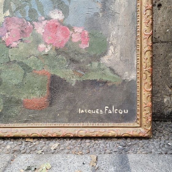 Image 1 of “Flores otoñales” Jacques Falcou, s. XX – Francia