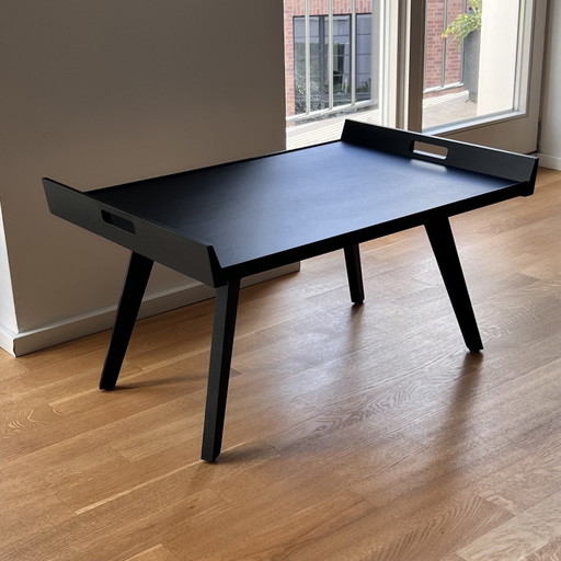 2 Stück Couchtisch Lupo von Pierre Paulin – Ligne Roset, salontafels, Wood (photo 2 of 5)