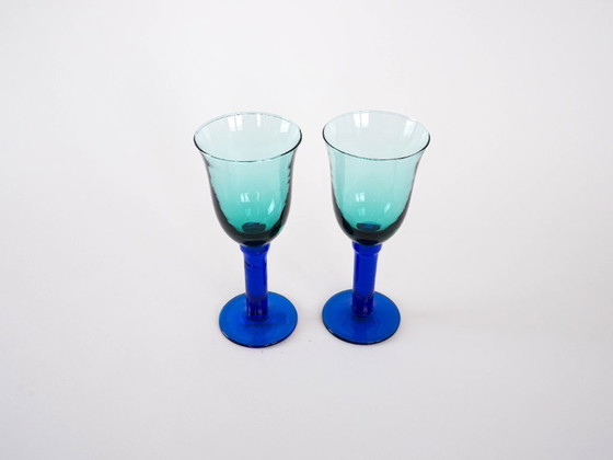 Image 1 of Een paar kleurrijke brillen, Deens design, jaren 70, vervaardigd in Denemarken.