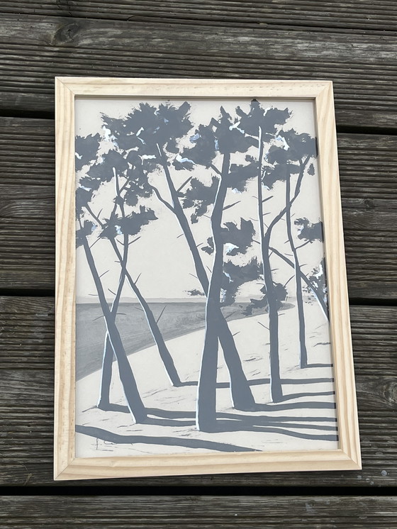 Image 1 of India ink on natural paper.  Format 30x21 cm