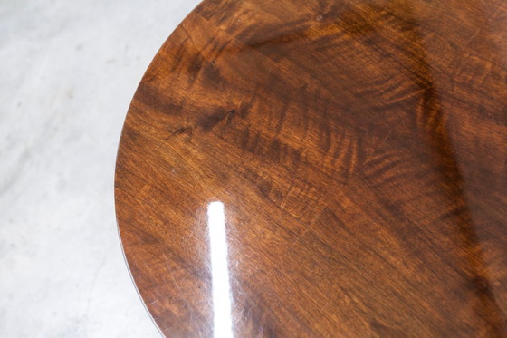 Image 1 of Tripod coffee table, 1960s, varnished mahogany