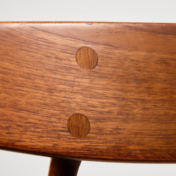 Image 1 of MK9478 CH33 sedia da pranzo in teak di Hans J. Wegner per Carl Hansen & Søn, Set di 6