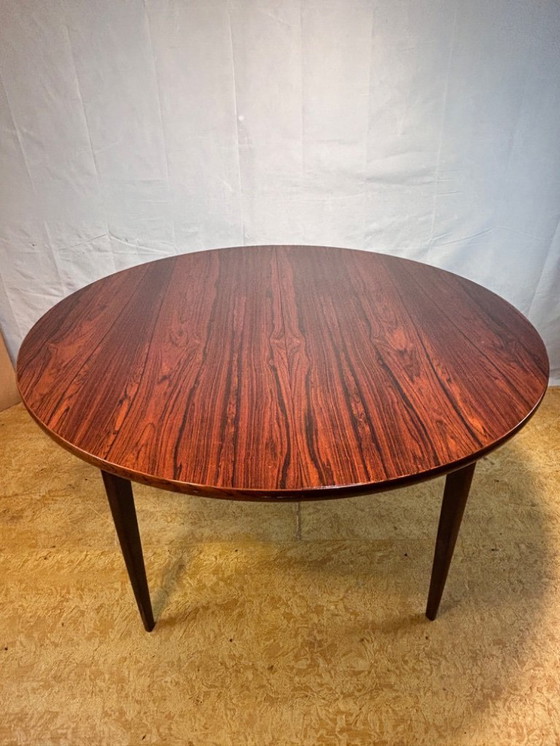 Image 1 of Mid-Century Danish Rosewood Extending Dining Table by Niels Otto Møller for J.L. Møllers Møbelfabrik 1960 exceptional example