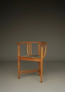 Bijzondere Art Deco stoel met drie poten. Jaren 1920.