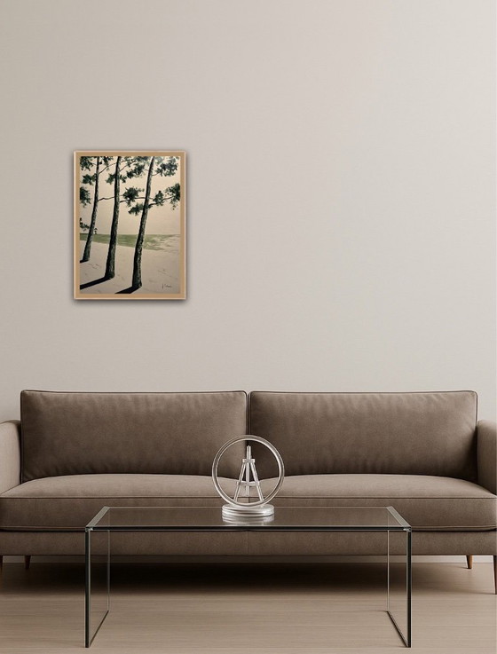 Image 1 of Inchiostro su carta naturale. Formato 40x30cm.