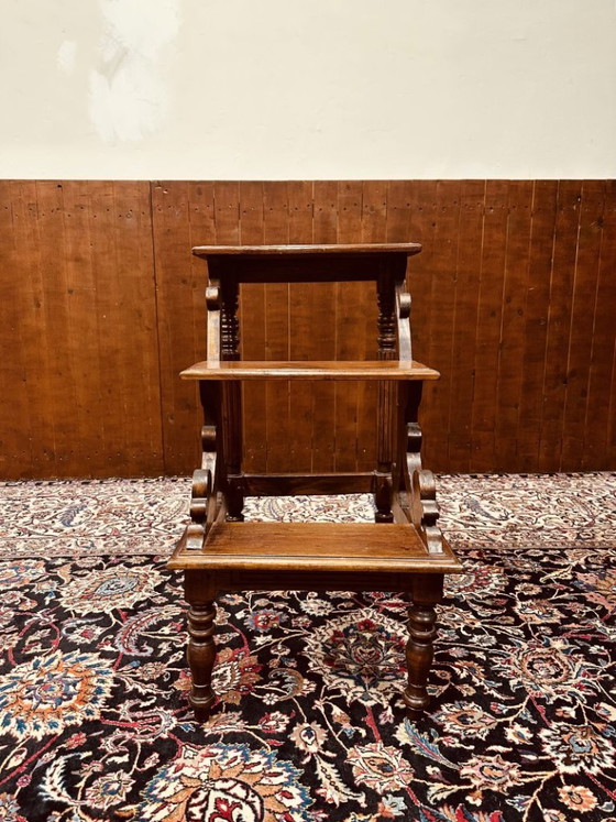 Classic library ladder – Stools, Wood (photo 3 of 7)