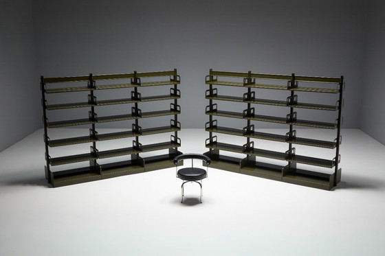 Image 1 of Modulares freistehendes Regalsystem, Frankreich, 1950er Jahre