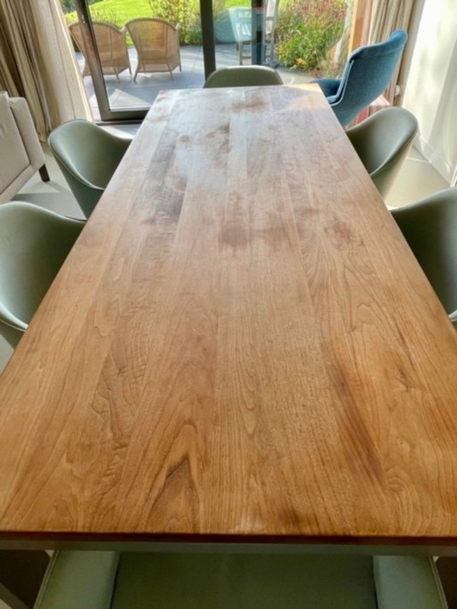 Table de bridge en noyer 240 x 90 cm Bert Plantagie