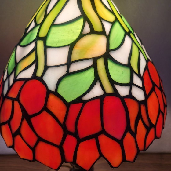 Stained Glass Art Deco Style Tyffany Table Lamp – Tiffany (photo 4 of 13)