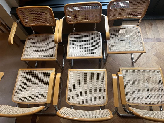 Image 1 of Vintage Cesca/Breuer Esszimmerstühle 6x