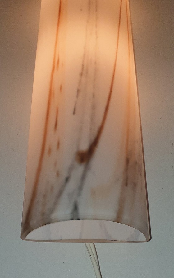 Image 1 of Vintage hand-blown designer wall lamp 54 cm. Bench lamp Leuchten