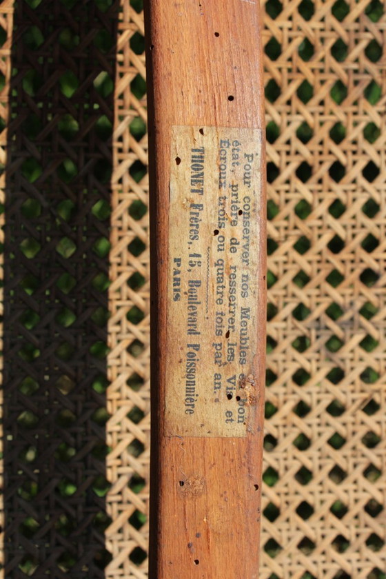 Image 1 of Banco firmado Thonet No. 5, década de 1880