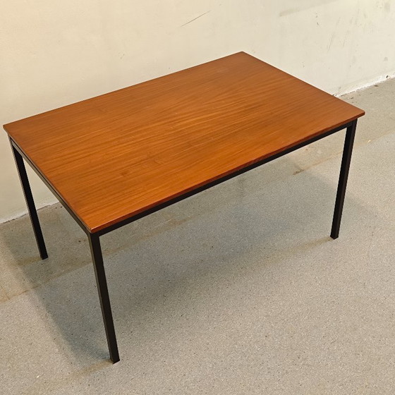 Image 1 of Vintage Gispen 3707 'Telescope' dining table