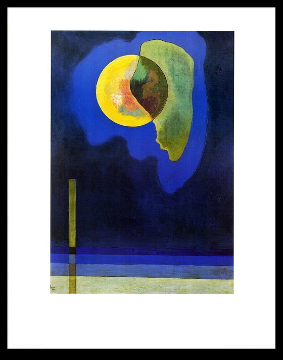 Image 1 of Kandinsky, Wassily - Gele cirkel - Kunstdruk