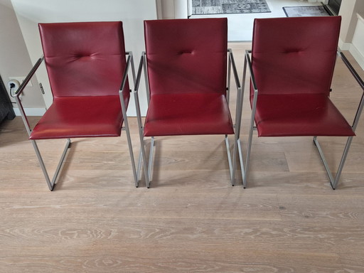 6 Arco dining room chairs