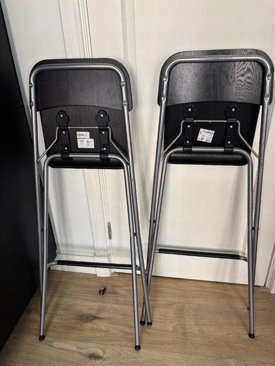 Image 1 of Tabourets de bar Franklin d'Ikea, 74 cm