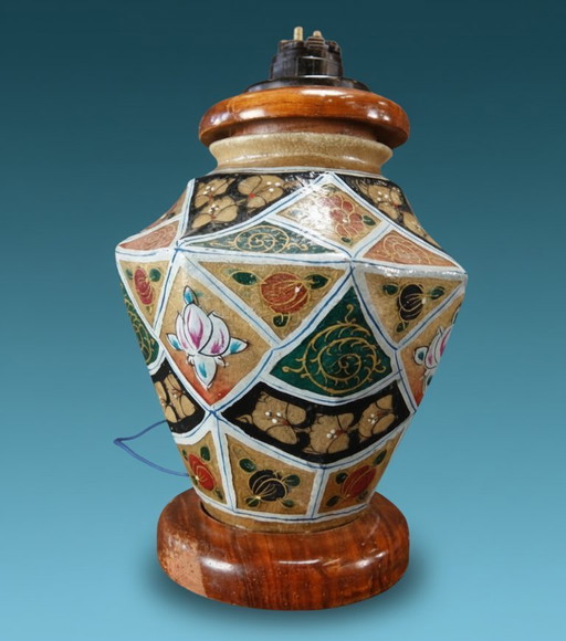 Pied de lampe - peau de chameau - Pakistan