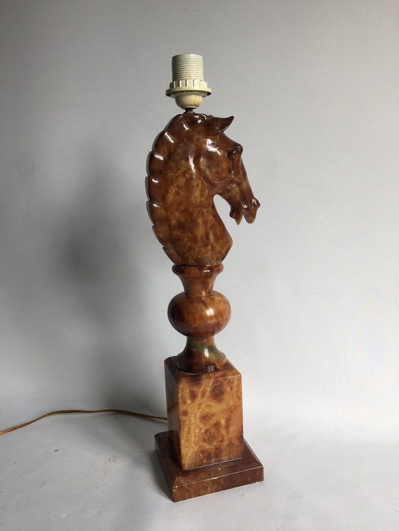 Image 1 of Vintage Lamp Jim Alabaster