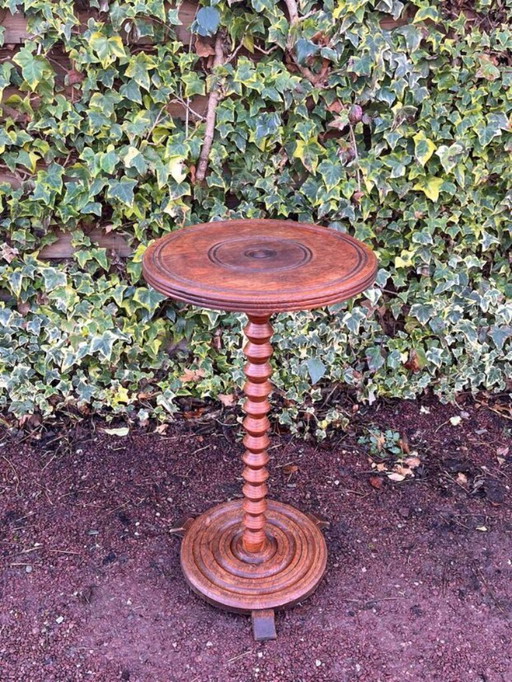 Beistelltisch, Holzsockel