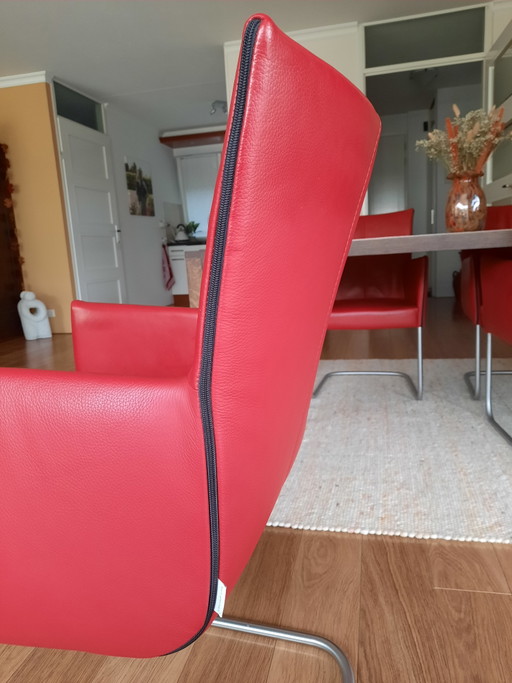 4 x Bert Plantagie eetkamerstoelen.