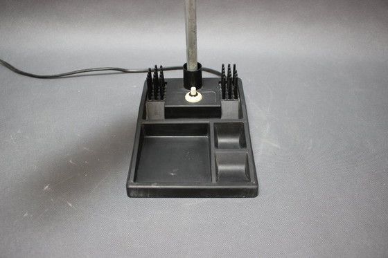 Image 1 of Mid Century tafellamp met potloodhouder, 1960