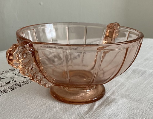 Greta Art Deco Luxval Cup - Val Saint Lambert