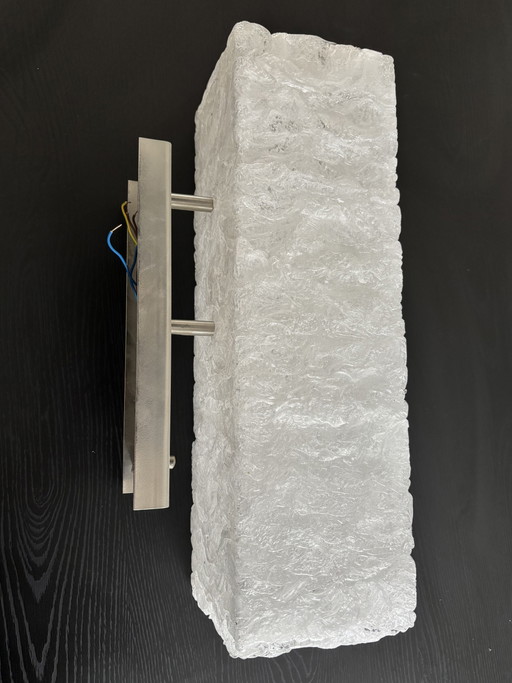 XL “ice cube” wall lamp 55 cm exclusive design