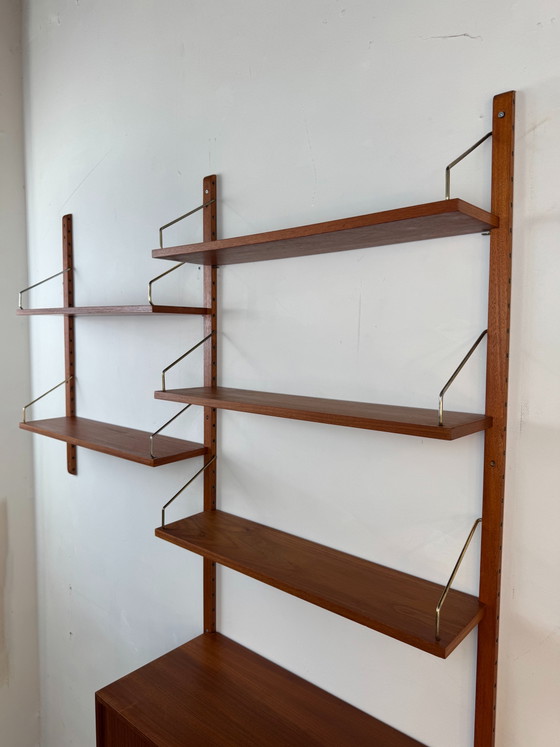 Royal System wandmeubel, Poul Cadovius, Denemarken, jaren 1960 – Wandkast, Wood (photo 7 of 14)
