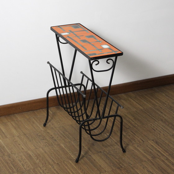 Image 1 of Tavolino/portariviste vintage Belarti - anni '60