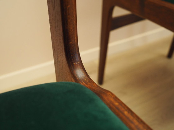 Image 1 of Set of six teak chairs, Danish design, 1970s, production: Denmark