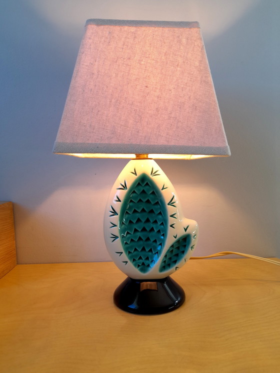 Image 1 of Kaktuslampe aus Steingut 1960