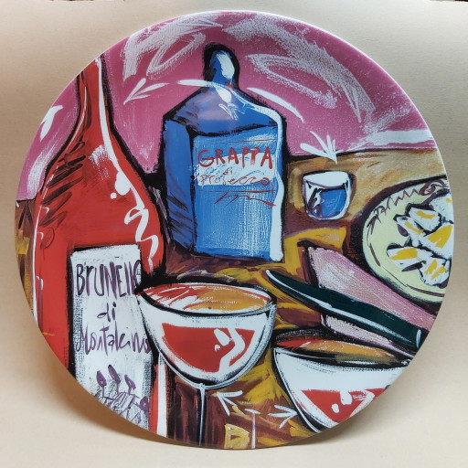 Neopop Porzellan Kunstteller 197/400 Selwyn Senatori