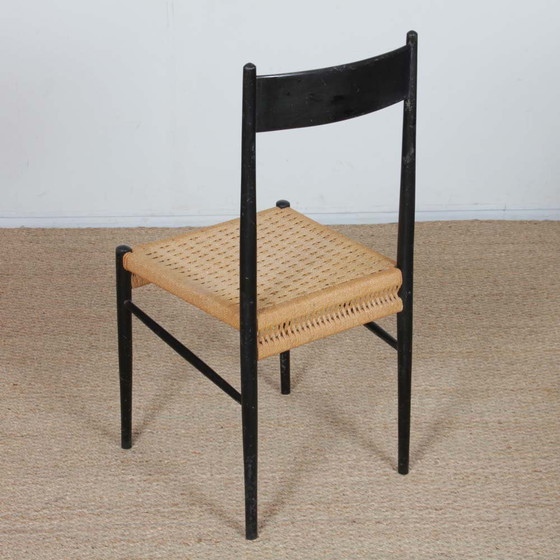 Image 1 of 1960s Vintage Italian Wooden Chair