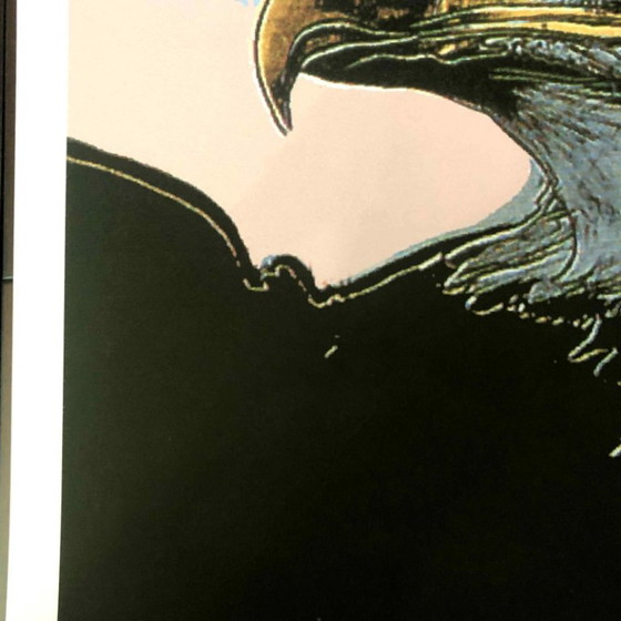 1990s After Andy Warhol "Bald Eagle" Lithograph – Lithographs & prints, Paper (photo 3 of 11)