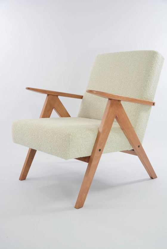 Image 1 of KOMPAS bouclé fauteuils