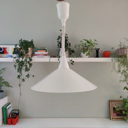 Suspension blanche T710, modèle chapeau de sorcière
