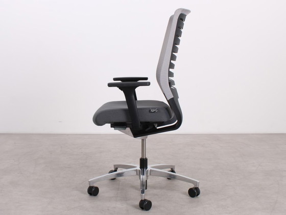 Image 1 of Chaise de bureau Dauphin X-code grise