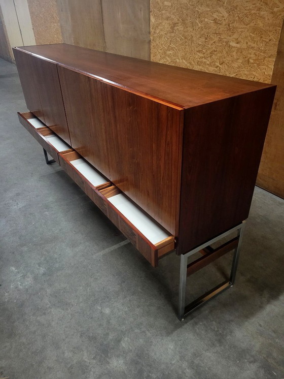 Image 1 of Vintage highboard in palissander van Aurora Meubelfabriek 1960