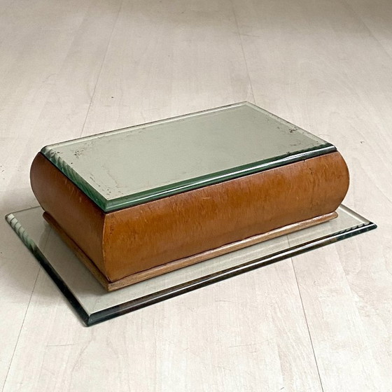 Image 1 of Zigarettenetui im ​​Art-Deco-Stil, 1930er Jahre