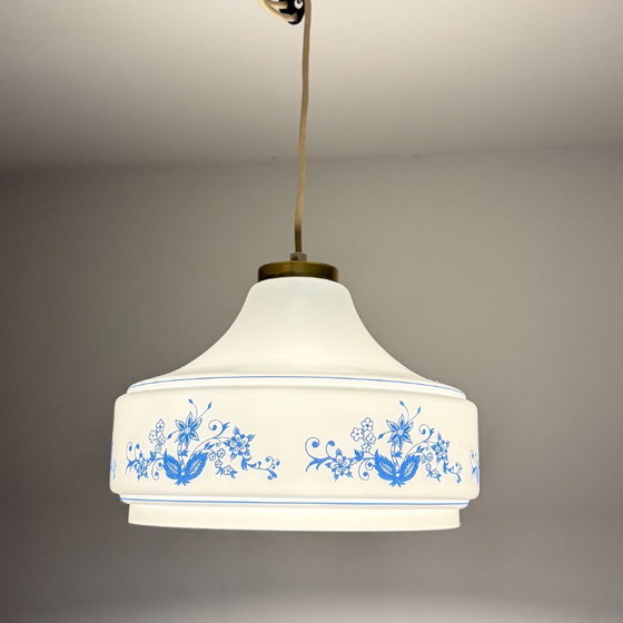 Original vintage pendant lamp – Glass (photo 7 of 12)